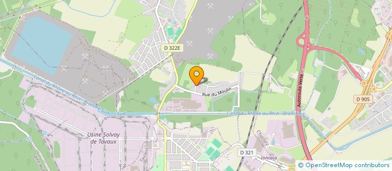 localisation de l'entreprise MONSIEUR JEROME GRUARDET  DAMPARIS