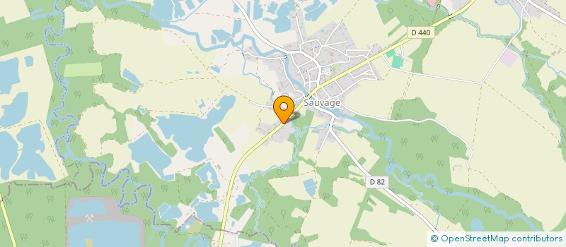 localisation de l'entreprise MONSIEUR JEROME GRUAT  SAINT-JUST-SAUVAGE