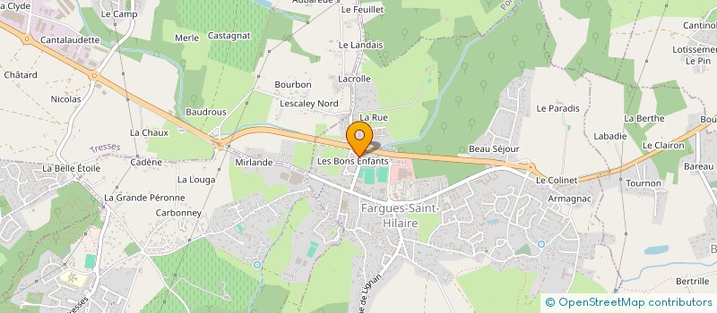 localisation de l'entreprise MONSIEUR JEROME GUENIFFEY  FARGUES-SAINT-HILAIRE