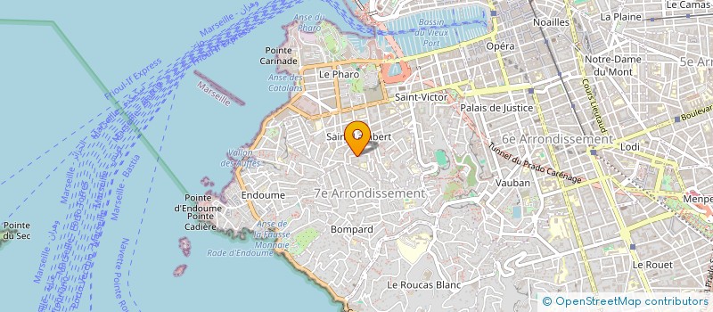 localisation de l'entreprise MONSIEUR JEROME GUERIN à MARSEILLE