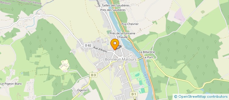 localisation de l'entreprise MONSIEUR JEROME GUICHARD à BONNEUIL-MATOURS