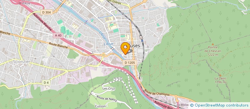 localisation de l'entreprise MONSIEUR JEROME GUIDO  CLUSES