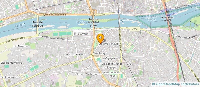 localisation de l'entreprise MONSIEUR JEROME GUIGNARD à ORLEANS