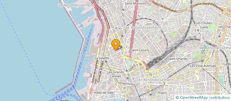 localisation de l'entreprise MONSIEUR JEROME GUILABERT à MARSEILLE