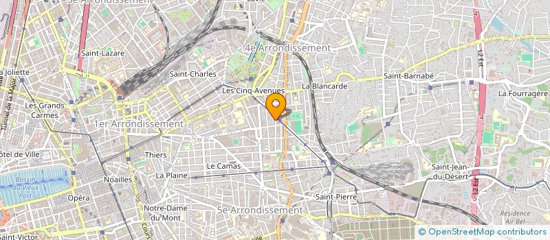 localisation de l'entreprise MONSIEUR JEROME GUILHEM GALINIE à MARSEILLE