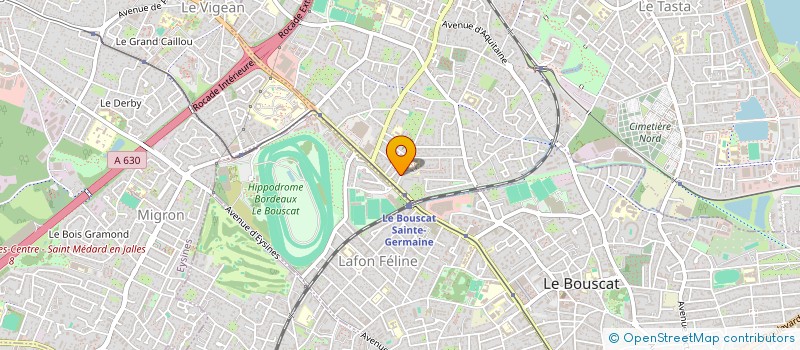 localisation de l'entreprise MONSIEUR JEROME GUILLARD  BRUGES