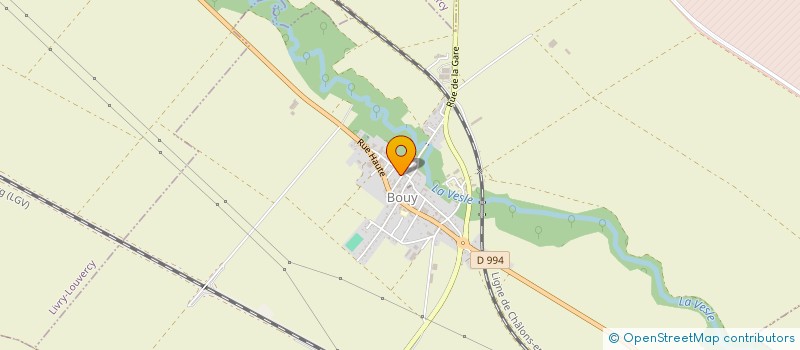 localisation de l'entreprise MONSIEUR JEROME GUILLAUMET  BOUY