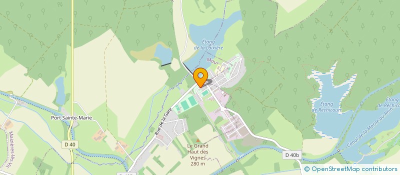 localisation de l'entreprise MONSIEUR JEROME GUILLOTEAU  MOUSSEY