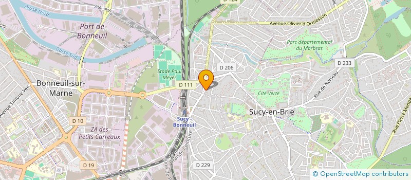 localisation de l'entreprise MONSIEUR JEROME GUY  SUCY-EN-BRIE