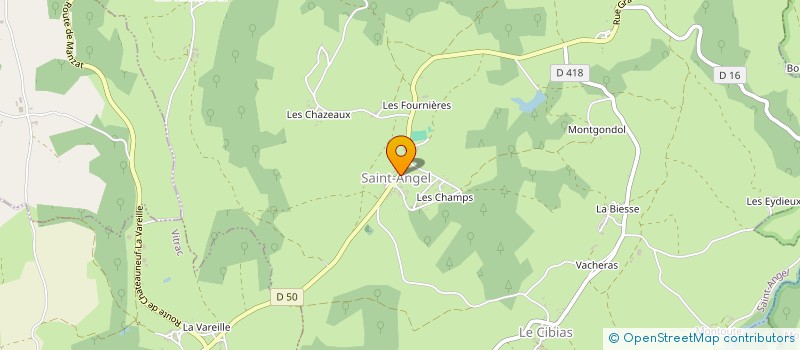localisation de l'entreprise MONSIEUR JEROME GUYON à SAINT-ANGEL