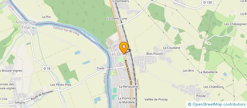 localisation de l'entreprise MONSIEUR JEROME HABBI  LES ORMES