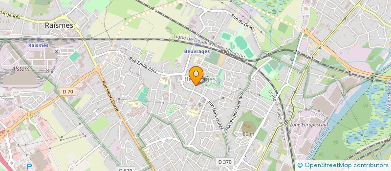 localisation de l'entreprise MONSIEUR JEROME HAMM  BEUVRAGES