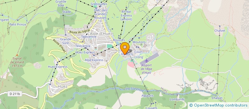 localisation de l'entreprise MONSIEUR JEROME HANOT  HUEZ