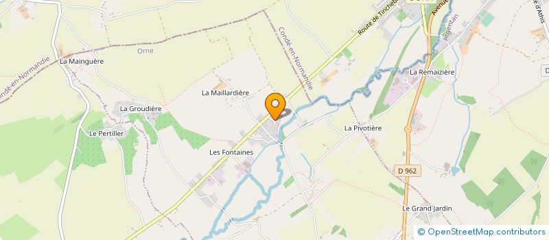 localisation de l'entreprise MONSIEUR JEROME HARDY à MONTILLY-SUR-NOIREAU