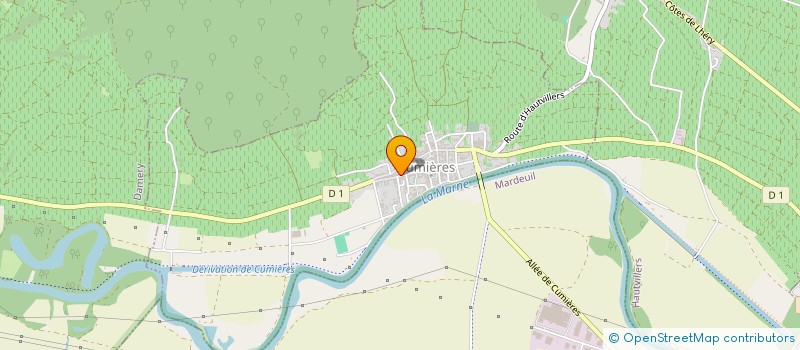 localisation de l'entreprise MONSIEUR JEROME HARROIS  CUMIERES