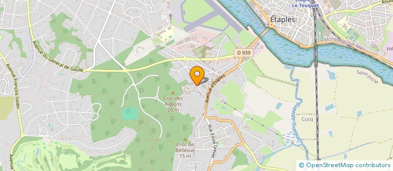 localisation de l'entreprise MONSIEUR JEROME HAYE  CUCQ