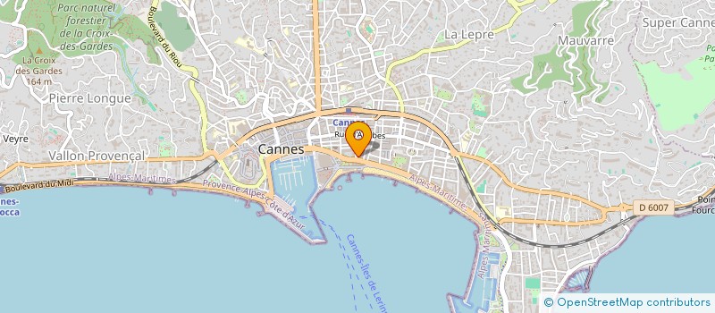 localisation de l'entreprise MONSIEUR JEROME HECKMANN à CANNES