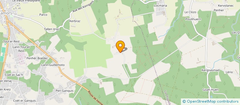 localisation de l'entreprise MONSIEUR JEROME HELFER  CAMORS