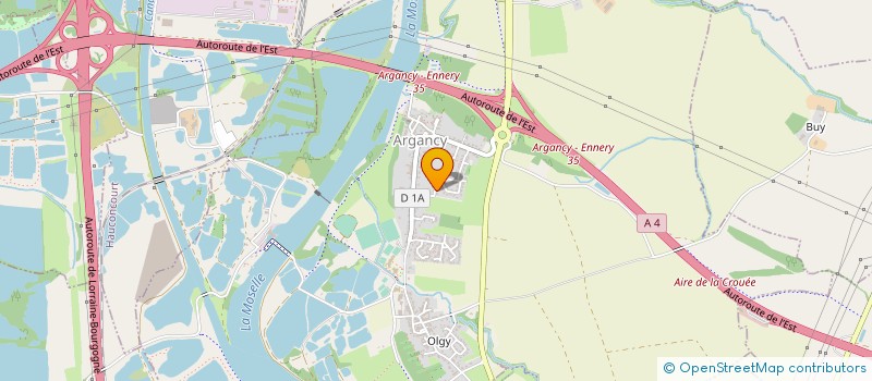 localisation de l'entreprise MONSIEUR JEROME HENNEQUIN  ARGANCY