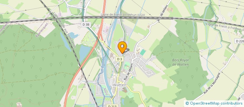 localisation de l'entreprise MONSIEUR JEROME HENNO  HOLQUE