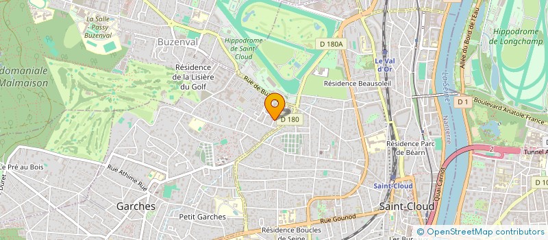 localisation de l'entreprise MONSIEUR JEROME HENON à GARCHES