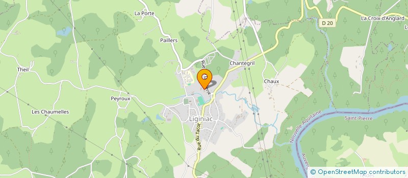 localisation de l'entreprise MONSIEUR JEROME HENRI ROGER VALADE  NEUVIC