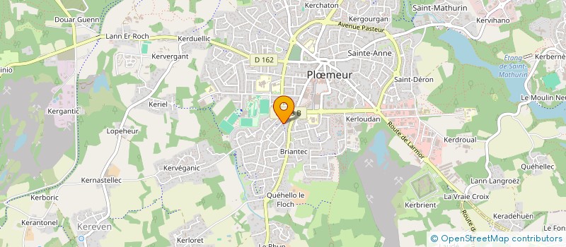 localisation de l'entreprise MONSIEUR JEROME HENRY à PLOEMEUR