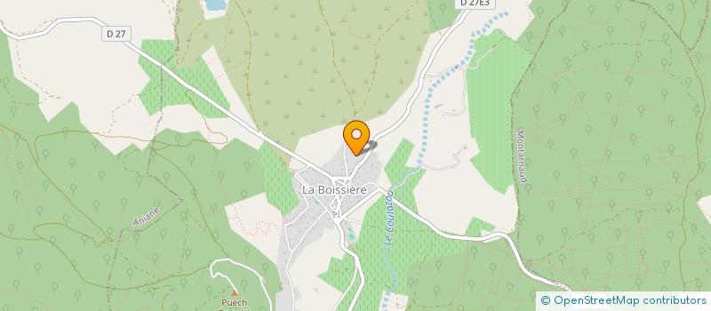 localisation de l'entreprise MONSIEUR JEROME HERAN  LA BOISSIERE