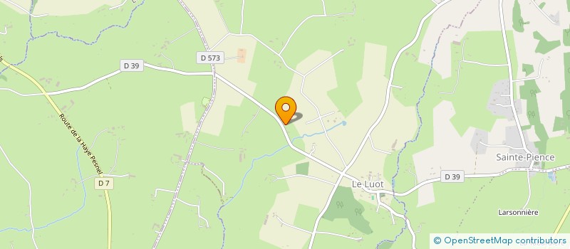 localisation de l'entreprise MONSIEUR JEROME HERARD  LE LUOT