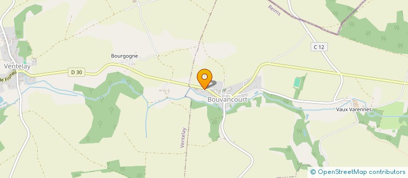 localisation de l'entreprise MONSIEUR JEROME HERDUIN  BOUVANCOURT