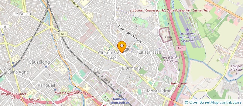 localisation de l'entreprise MONSIEUR JEROME HERETE à TOULOUSE