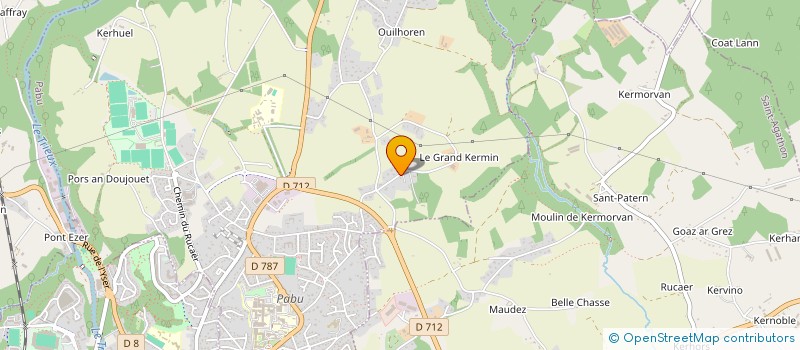 localisation de l'entreprise MONSIEUR JEROME HERRY  PABU