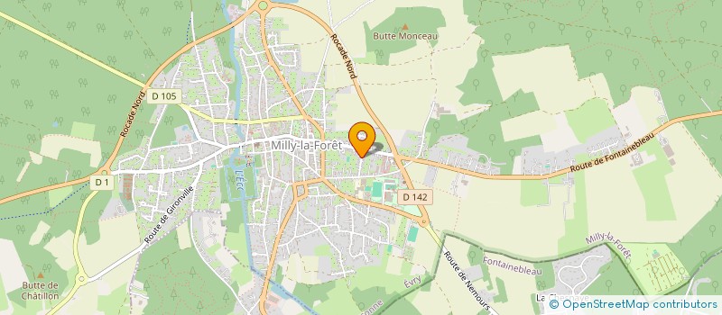 localisation de l'entreprise MONSIEUR JEROME HERZOG  MILLY-LA-FORET