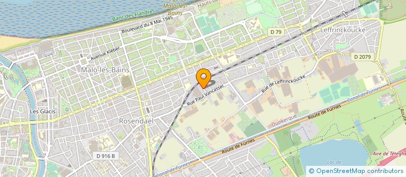 localisation de l'entreprise MONSIEUR JEROME HEUREUSE  DUNKERQUE