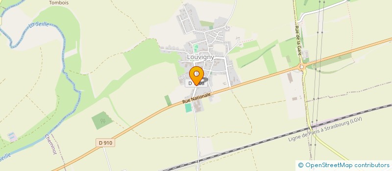 localisation de l'entreprise MONSIEUR JEROME HIRN  LACHAUSSEE