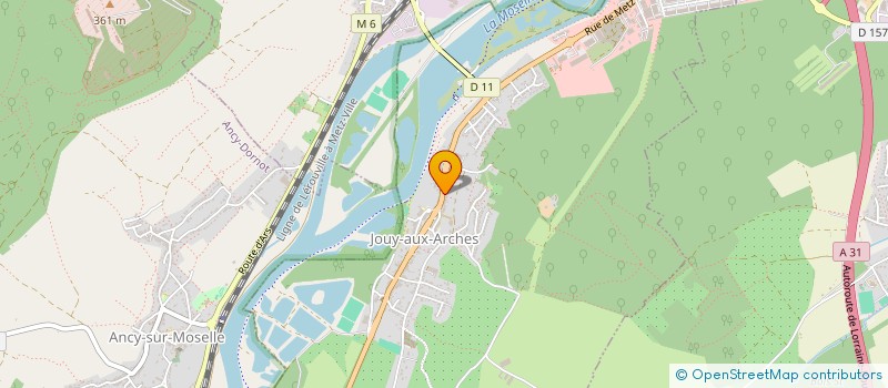 localisation de l'entreprise MONSIEUR JEROME HIRN  ANCY-DORNOT