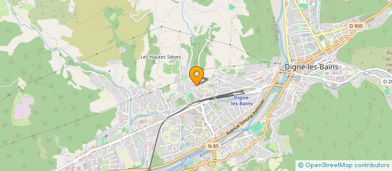 localisation de l'entreprise MONSIEUR JEROME HOBE  DIGNE-LES-BAINS