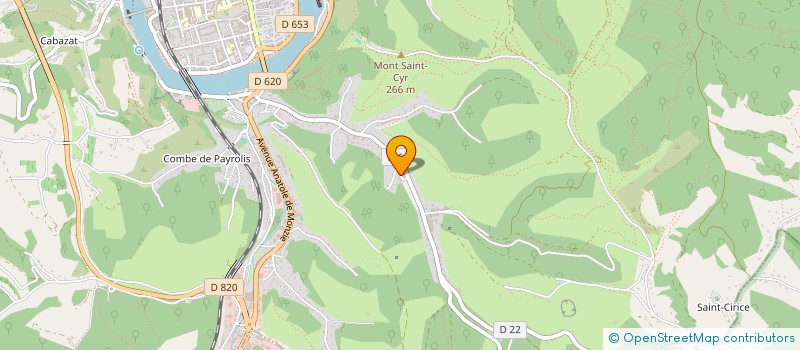 localisation de l'entreprise MONSIEUR JEROME HONTARREDE  MONTBOUCHER-SUR-JABRON