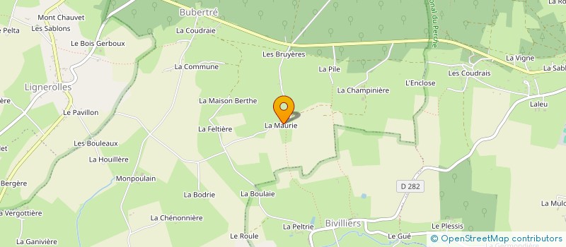 localisation de l'entreprise MONSIEUR JEROME HOORELBEKE à TOUROUVRE AU PERCHE