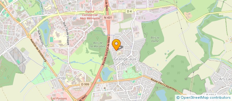 localisation de l'entreprise MONSIEUR JEROME HOST à METZ