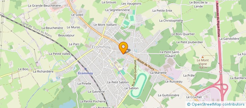 localisation de l'entreprise MONSIEUR JEROME HOUDEMOND  MARIGNE-LAILLE