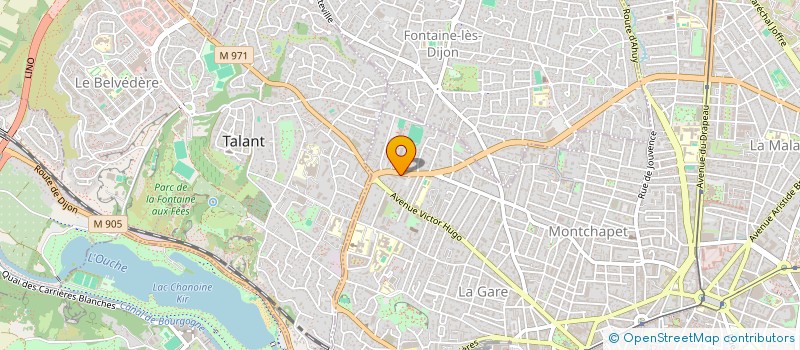 localisation de l'entreprise MONSIEUR JEROME HOUDOT  DIJON