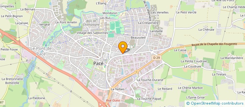 localisation de l'entreprise MONSIEUR JEROME HOUIX  PACE