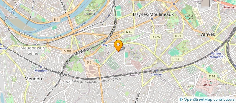 localisation de l'entreprise MONSIEUR JEROME HOURY à ISSY-LES-MOULINEAUX