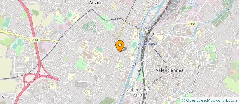 localisation de l'entreprise MONSIEUR JEROME HOUZE à VALENCIENNES
