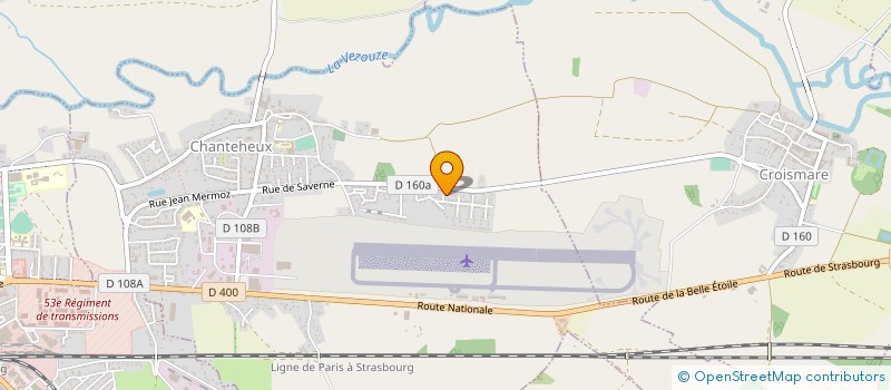 localisation de l'entreprise MONSIEUR JEROME HUCK  CHANTEHEUX