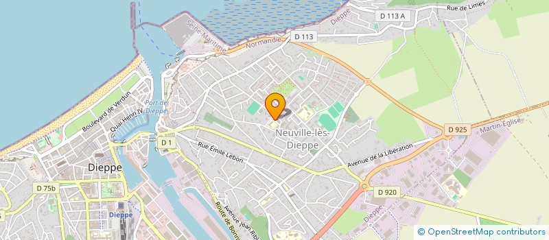 localisation de l'entreprise MONSIEUR JEROME HUSSON à DIEPPE