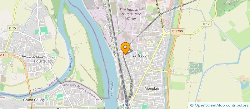 localisation de l'entreprise MONSIEUR JEROME IMBERT  ARLES