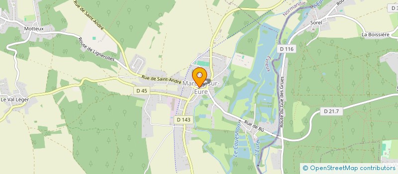 localisation de l'entreprise MONSIEUR JEROME ISIDORI  EVREUX