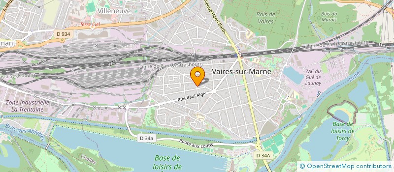 localisation de l'entreprise MONSIEUR JEROME JACOB à VAIRES-SUR-MARNE